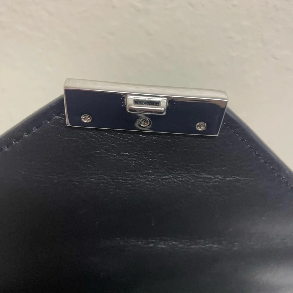 Michael Kors Black and Silver Studded and Grommeted Handbag - Picture 2 of 12